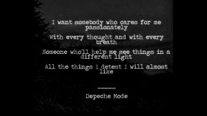 Цитаты Depeche Mode