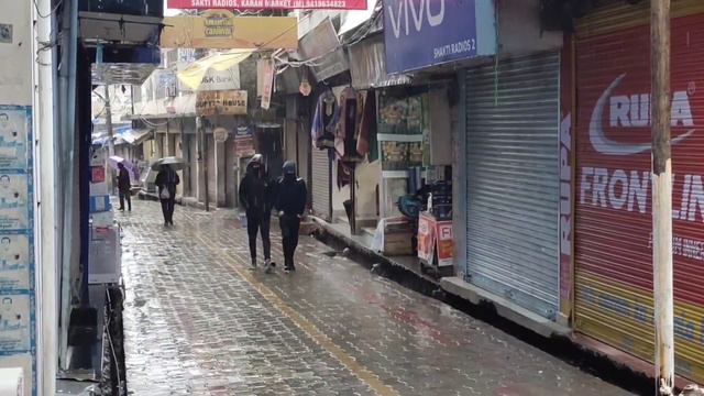 Continuous Rainfall and Snow From Past 4 Days In Poonch..