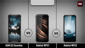 AGM G2 Guardian VS Oukital WP21 VS Oukital WP22