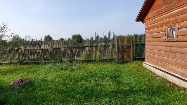 Дом в деревне | Провел электричество до бани, решил проблему дымохода. Монтирую внешнее освещение. смотреть онлайн