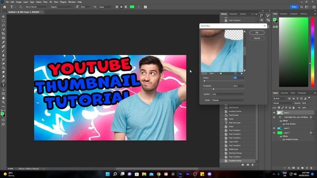 How To Make Thumbnails For Youtube Videos смотреть онлайн