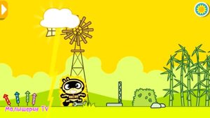 Приключения енота Панго в городке животных | играем в детскую игру