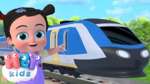 Canzone del Treno!  | Veicoli per bambini | HeyKids Italiano - Canzoni Per Bambini