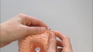 Ложная кеттлевка. Аккуратная горловина при вязании сверху.