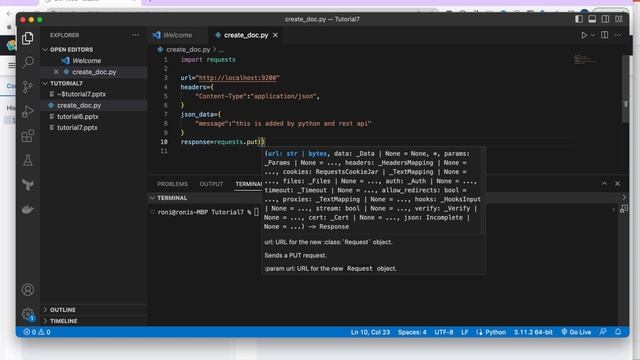 Elasticsearch Tutorial With Python|Add Document To Elasticsearch Index Using Rest Api|Tutorial:7