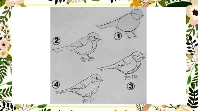 Малювання "Гармонія птахів" для основного та вищого рівнів для дітей 10-16р. смотреть онлайн