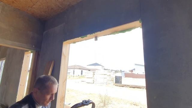 СИП дом с нуля. Монтаж окон