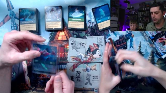 LIVE - Disney Lorcana Rise of the Floodborn Unboxing - 11/15/23 смотреть онлайн