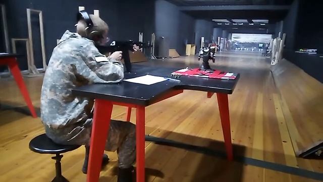 Боец Ворон. Учебные стрельбы в стрелковом клубе "Флагман " г.Орел 27.07.2022(1)