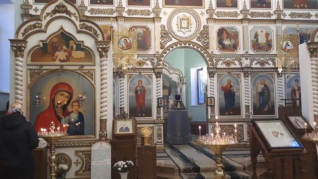 Слава Тебе показавшему... Праздник Казанской иконы Богоматери.03.11.23гХрам Св. Николая Г.Уссурийск смотреть онлайн