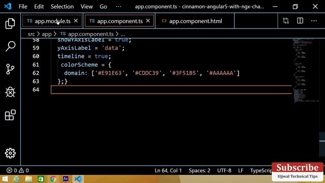 Angular 8 with ngx-charts | ngx-charts | ngx-charts example | how to use ngx-chart in angular 7/8 смотреть онлайн