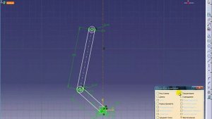 Проектирование и анимация кинематических схем механизмов в САПР CATIA