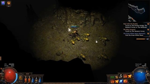 Подробное прохождение Path of Exile: The Fall of Oriath [04] - Мервейл смотреть онлайн
