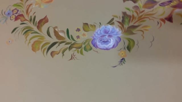 Stroke decorative painting of a table Двойной Мазок Роспись Стола смотреть онлайн