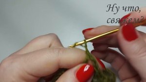 ??БЫСТРО И ПРОСТО. УЗОР ДЛЯ ШАЛИ КРЮЧКОМ - ЛИСТИКИ. Свяжите и Вы! (вязание крючком для начинающих)