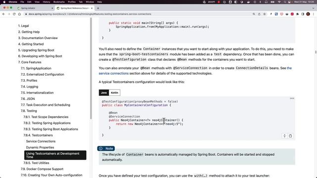 Spring Boot 3.1.0 Testcontainers Support for Testing and Local Development смотреть онлайн