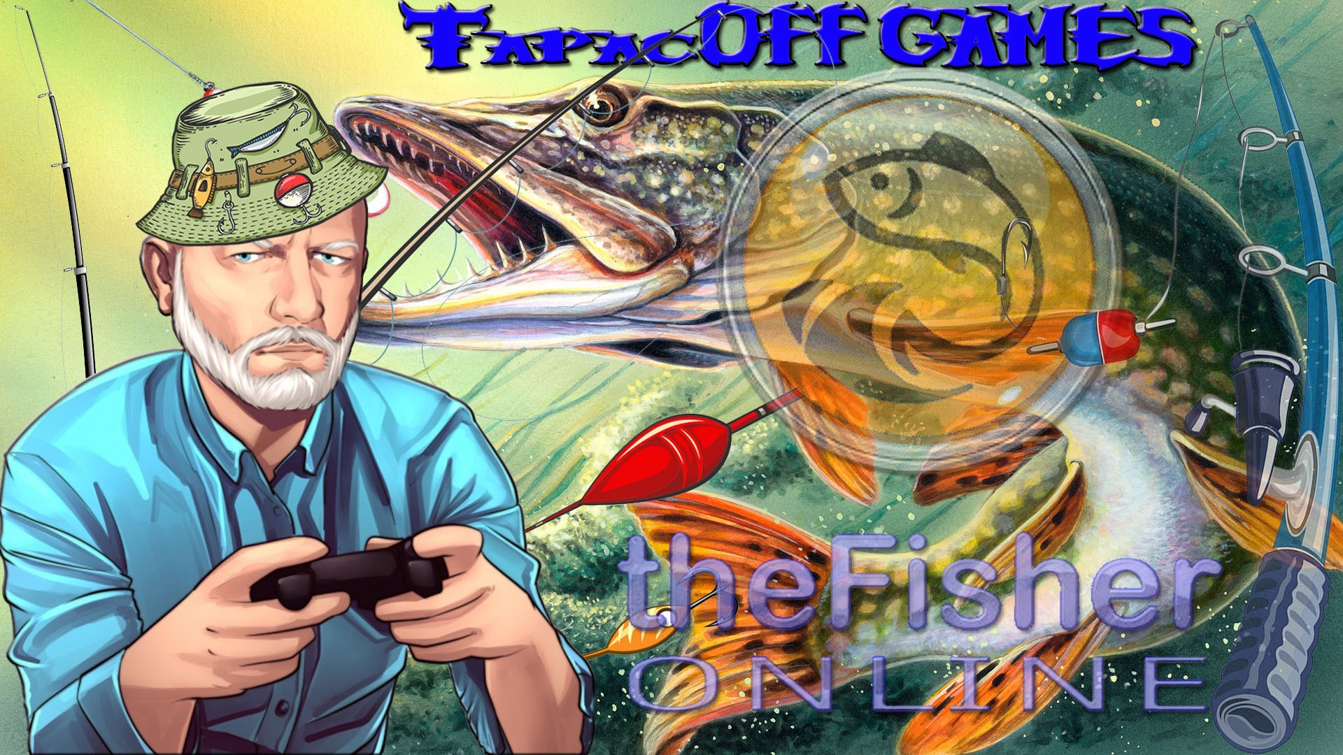 Fisher Online # Я вам покажу как у нас в деревне рыбу ловят # Стрим 9