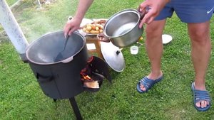 ??Казан кебаб из свинины.