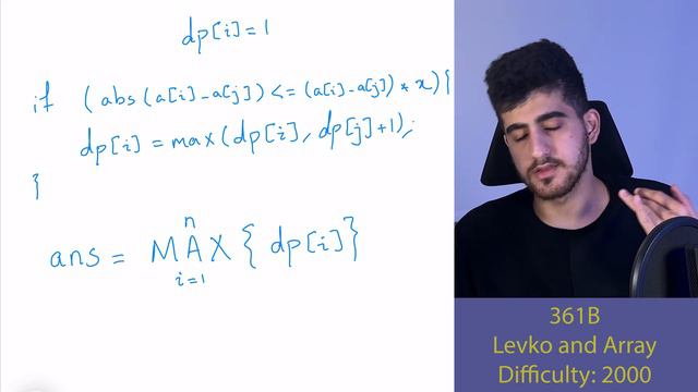 2000+ DP #1 | 360B - Levko and Array | Solving Dynamic Programming Problems