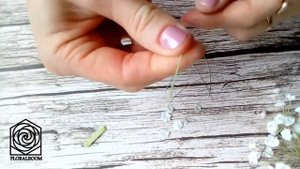 Гипсофила из фоамирана. Floralroom