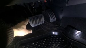 Тюнинг накладки на педали Mitsubishi Outlander XL