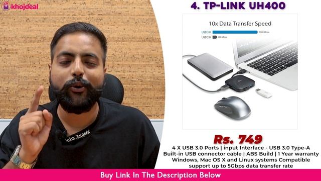 Best USB Hub In India 2022 ? Usb Hub For Laptop & Pc ? Type C Hub For Macbook...? смотреть онлайн