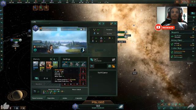 Stellaris(Mods)/EP1/2200: O Ano em que Nos Tornamos um Civilização Galáctica! смотреть онлайн