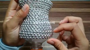 Ide Kreatif Vas Bunga dari Botol Bekas Fanta dan CD / DVD bekas | Kreasi botol bekas