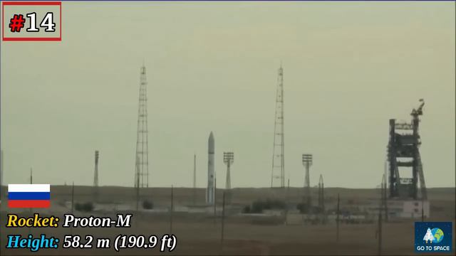Top 30 Tallest Rockets Launched in the World смотреть онлайн