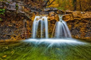 Водопады на реке Жане