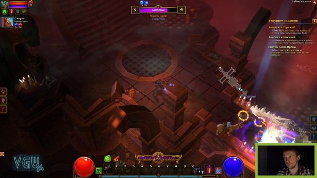 Torchlight 2 - Прохождение. Скиталец. Хардкор. Мастер. Часть 2: Оскверненный склеп. Храмовые степи смотреть онлайн