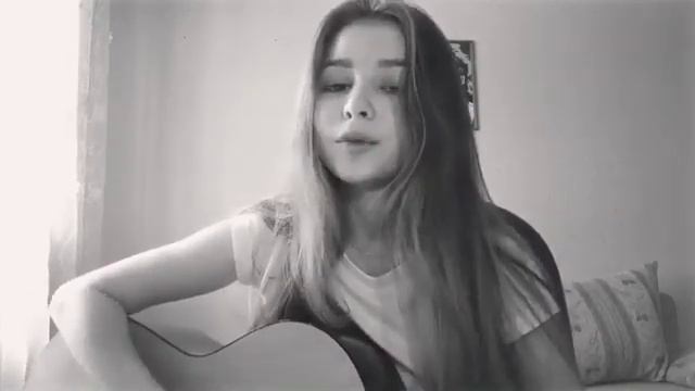 Елена Темникова - Вдох  (guitar cover)