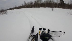 Покатушка в выходной на снегоходе Стелс Капитан