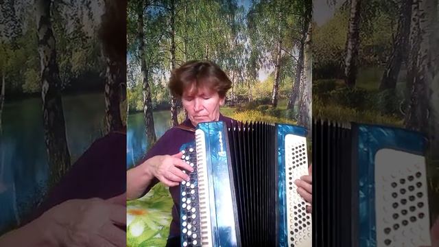 За тихой рекою #баян #любовьбелякова