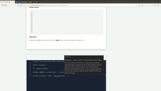 Python - itertools permutations смотреть онлайн