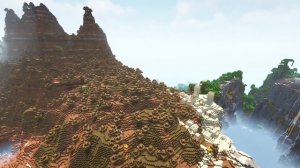 Сиды 1.20 / Майнкрафт сиды 1.20 для выживания / Сид 1.20 Пустынная деревня на скале