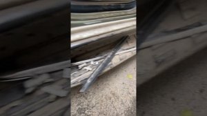 Замена молдинга задней форточки Тойота ланд крузер прадо 120