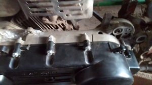 Прикрутил трансмиссию от скутера 150сс на движок мотоблока