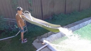 Чистая вода в бассейне без химии. Эксперимент. 1 часть