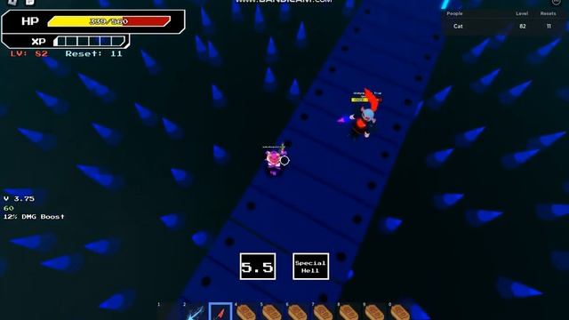 КАК ПОБЕДИТЬ ХАРД МОД АНДАЙН СОЛО? | Undertale boss battles ROBLOX смотреть онлайн