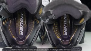 Bauer Supreme UltraSonic Hockey Skates New Fit 1 2 and 3 Explained