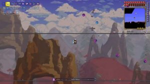 Terraria 1.4.5 Skyblock looks wild