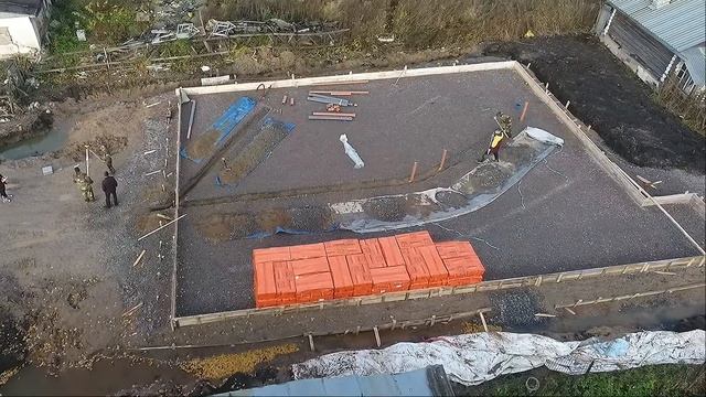 Фундамент дом из кирпича смотреть онлайн