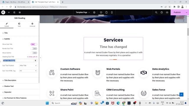 Design Like a Pro: Customizing Page Templates with Elementor