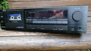 Магнитофон Denon DRM X 14H полностью функциональный-Год выпуска 1987