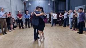 Milonga class summary - Linear structures | Mikhail Tchudin - Elvira Kashkarova