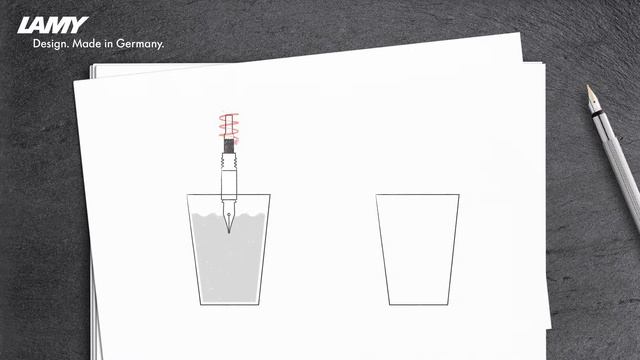 Уход за ручкой LAMY с конвертером смотреть онлайн