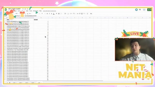 LIVE stream of the final Lottery draw for the Christmas NFT MANIA event! Who gets $100,000?! смотреть онлайн