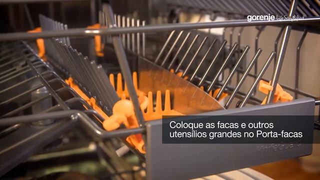 Lava-Louças - Aprenda a alterar a disposição dos suportes смотреть онлайн