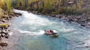 Красота Сибири!Река пезо.Прохождение пезинской трубы solar 420 на Yamaha 40 / фрегат 480 Yamaha 90